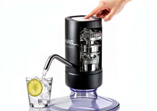 GetSetNova Water Dispenser ABS USB Rechargeable Portable-2