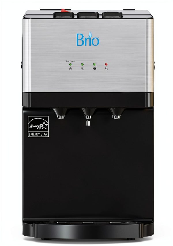 Brio Bottleless Water Dispenser Hot Cold Stainless Steel-1