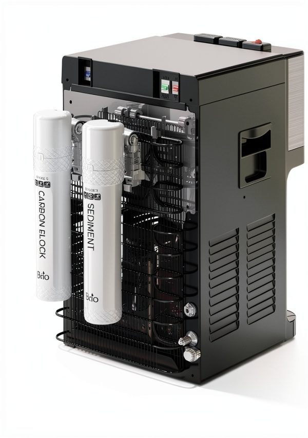 Brio Bottleless Water Dispenser Hot Cold Stainless Steel-2