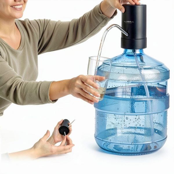 GetSetNova Water Dispenser ABS USB Rechargeable Portable-4