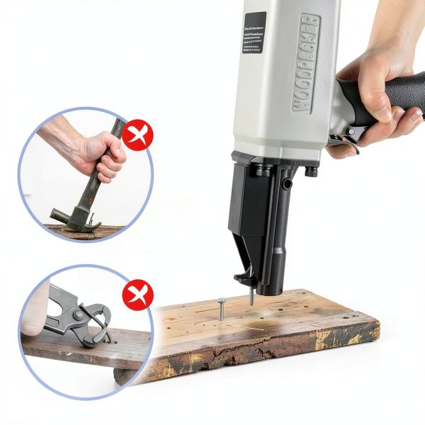 Woodpecker BD70 Pneumatic Nail Puller Air Powered Tool-6