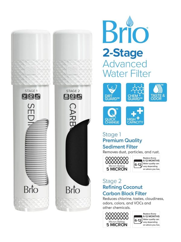 Bottleless Water Cooler Brio Silver 2‑Stage-2