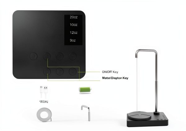 BIFULLJOY Desktop Water Dispenser Bottom Load ABS Portable-3
