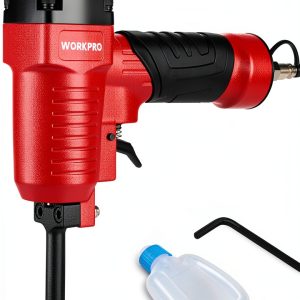 WORKPRO Air Powered Nail Puller Aluminum Red Black W189002-0