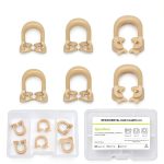 Vocadok Dental Sectional Clip Dam Clamps Z1 Z2 Z4 PEEK Resin 6pcs-0