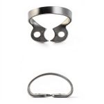 Rubber Dam Clamp Hu-Friedy RDCMW2 Satin Steel Premolar Design-0