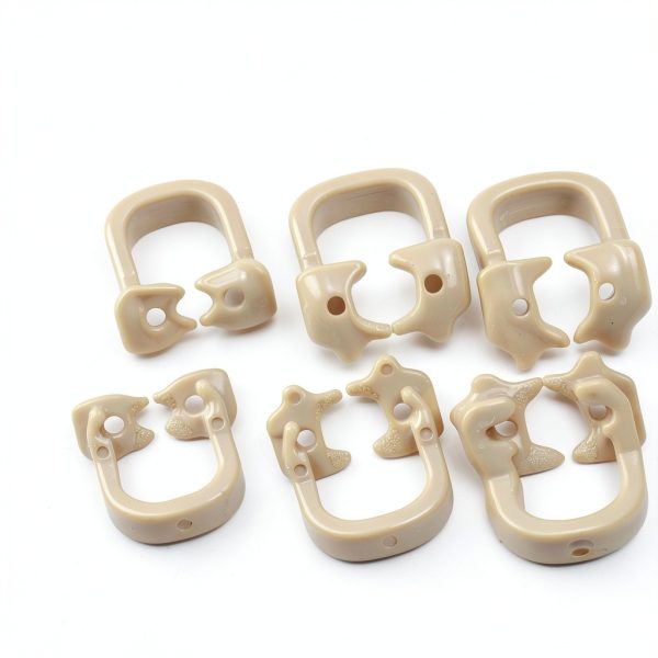 Vocadok Dental Sectional Clip Dam Clamps Z1 Z2 Z4 PEEK Resin 6pcs-2