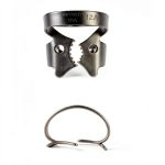 Rubber Dam Clamp Hu-Friedy #12A Satin Steel with Lower Molar Design-0
