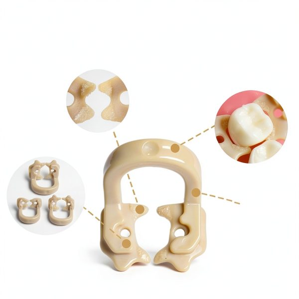 Vocadok Dental Sectional Clip Dam Clamps Z1 Z2 Z4 PEEK Resin 6pcs-1